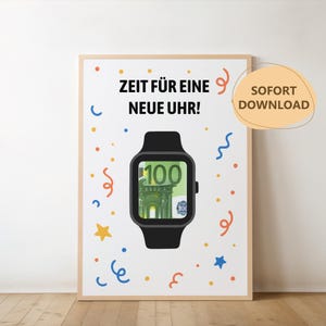 Geldgeschenk für uhr