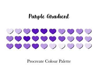 Procreate Color Palette | Colour Palette | Procreate Swatches | Color Swatches | iPad Only