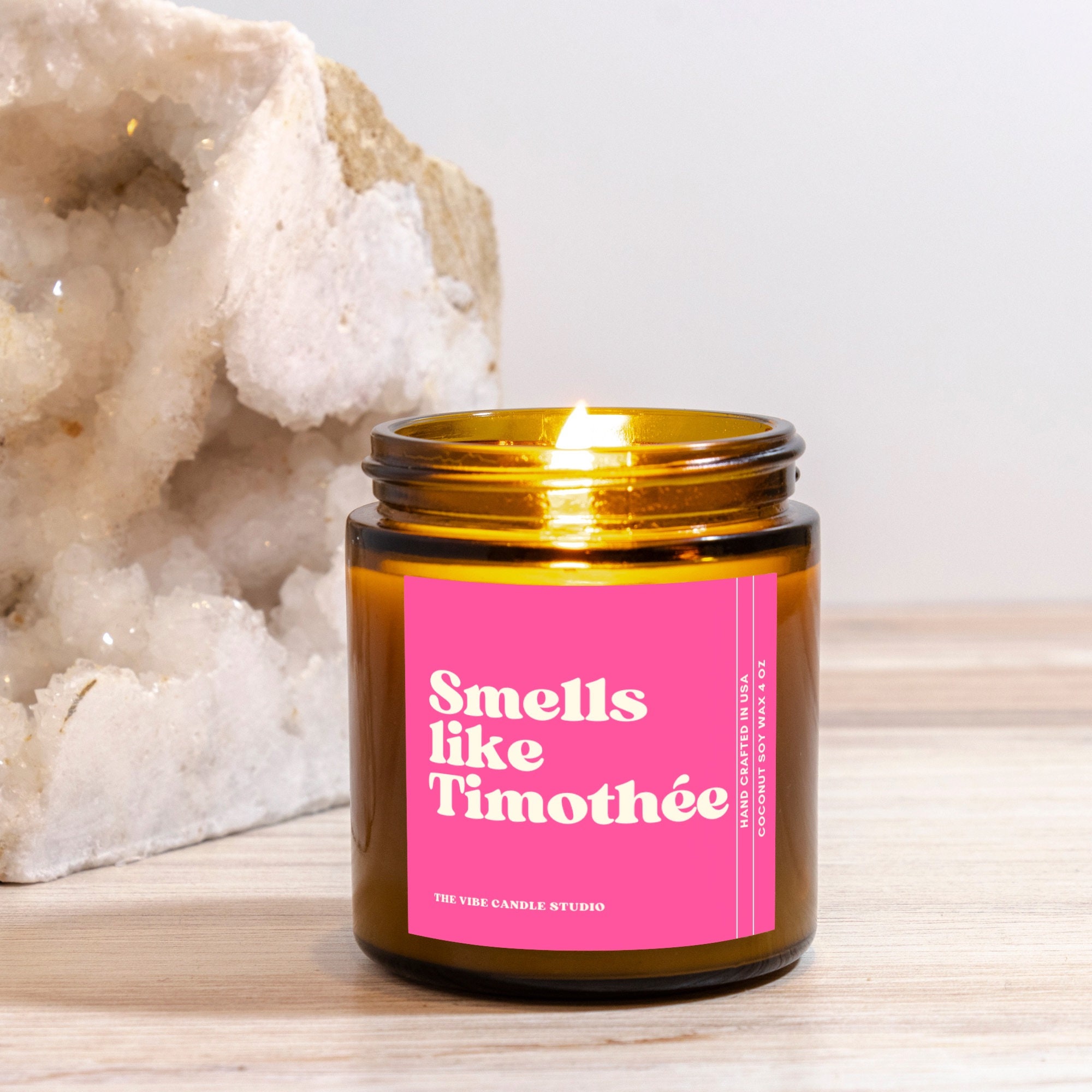 Smells Like Timothee Chalamet Candle Timothee Gift Idea Pop Culture