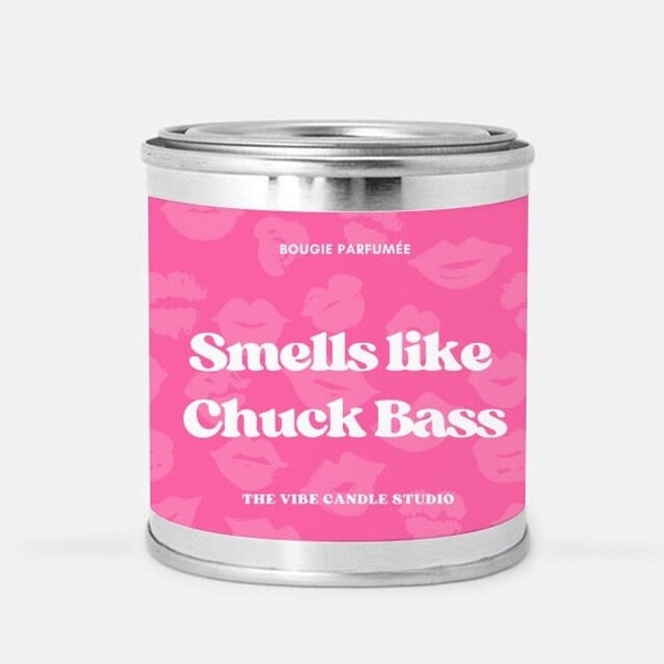 Smells Like Chuck Bass Gossip Girl Inspired Candle  Home Fragrance Candle  Funny Gift for her