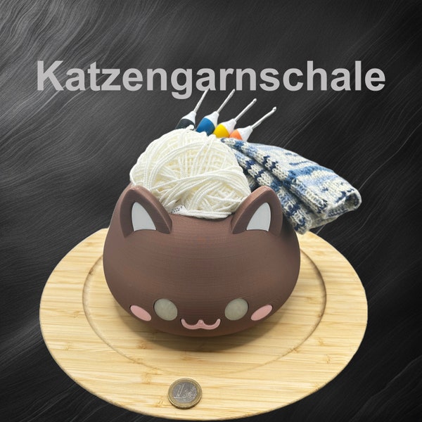 Ab 34,95 Euro | Kreative Handarbeit mit Stil: 3D-gedruckte Katzen Garnschale für Katzenliebhaber