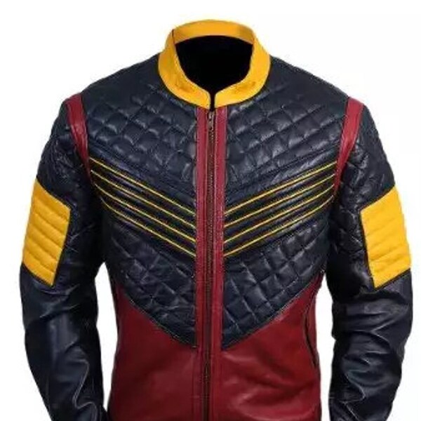 The Flash Vibe Ramon Kunstleder Kostüm Jacke, Biker Style Lederjacke Männer & Frauen Halloween Jacke Promi Kostüm Cosplay Mantel