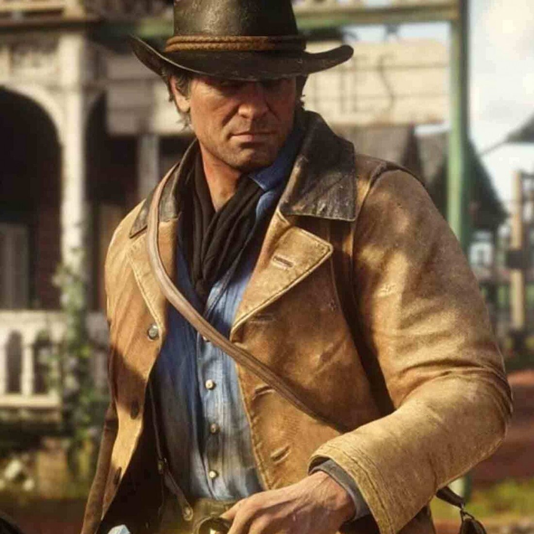 Red Dead Redemption II 2 Arthur Morgan Cosplay Costume Gunslinger Outfit  Suit