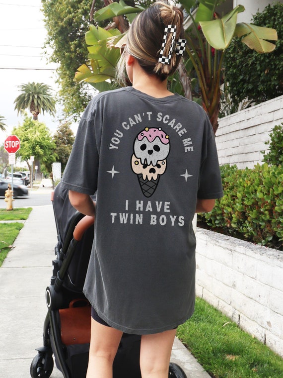 Nothing Scares Me I Have Triplets Kids Moms Shirt Nothing Scares Me I Have Triplets Kids Moms Shirt