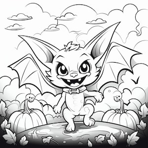 Halloween Hues, Bring the Spirits to Life! Midnight Mysteries, Dive into Digital Halloween Coloring, Bats & Candles, Mystical Digital Art