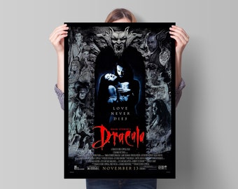 Bram Stoker's Dracula, Francis Ford Coppola, Gary Oldman, Winona Ryde, 1992 - HQ Retro Movie Poster, Premium Semi-Glossy Paper