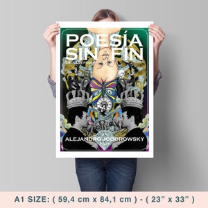 Endless Poetry, Poesía sin fin, Alejandro Jodorowsky, 2016 - Poster del film di alta qualità, carta semilucida premium