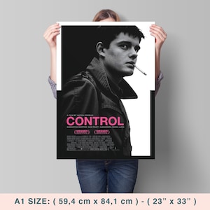 Control, Ian Curtis, Ian Curtis, Joy Division, 2007 - High Quality Movie Poster, Premium Semi-Glossy Paper