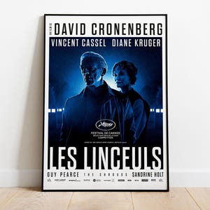 The Shrouds, Les Linceuls, David Cronenberg, 2024, Poster cinematografico di alta qualità, carta semi-lucida di alta qualità