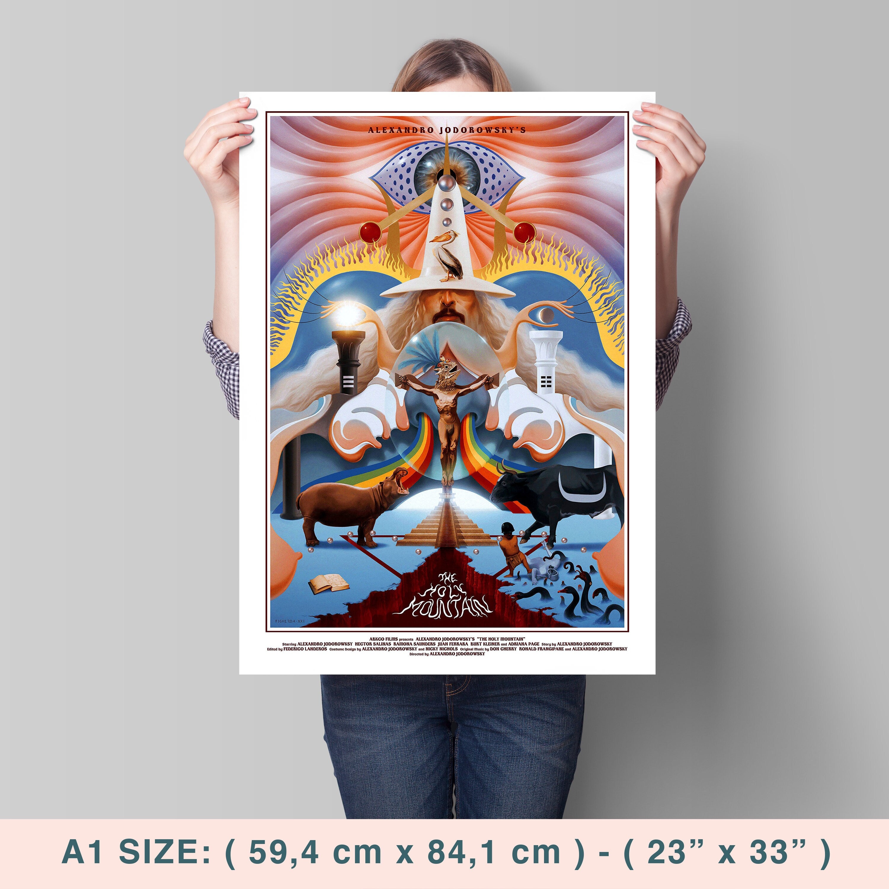 The Holy Mountain (1973) Original Movie Posters