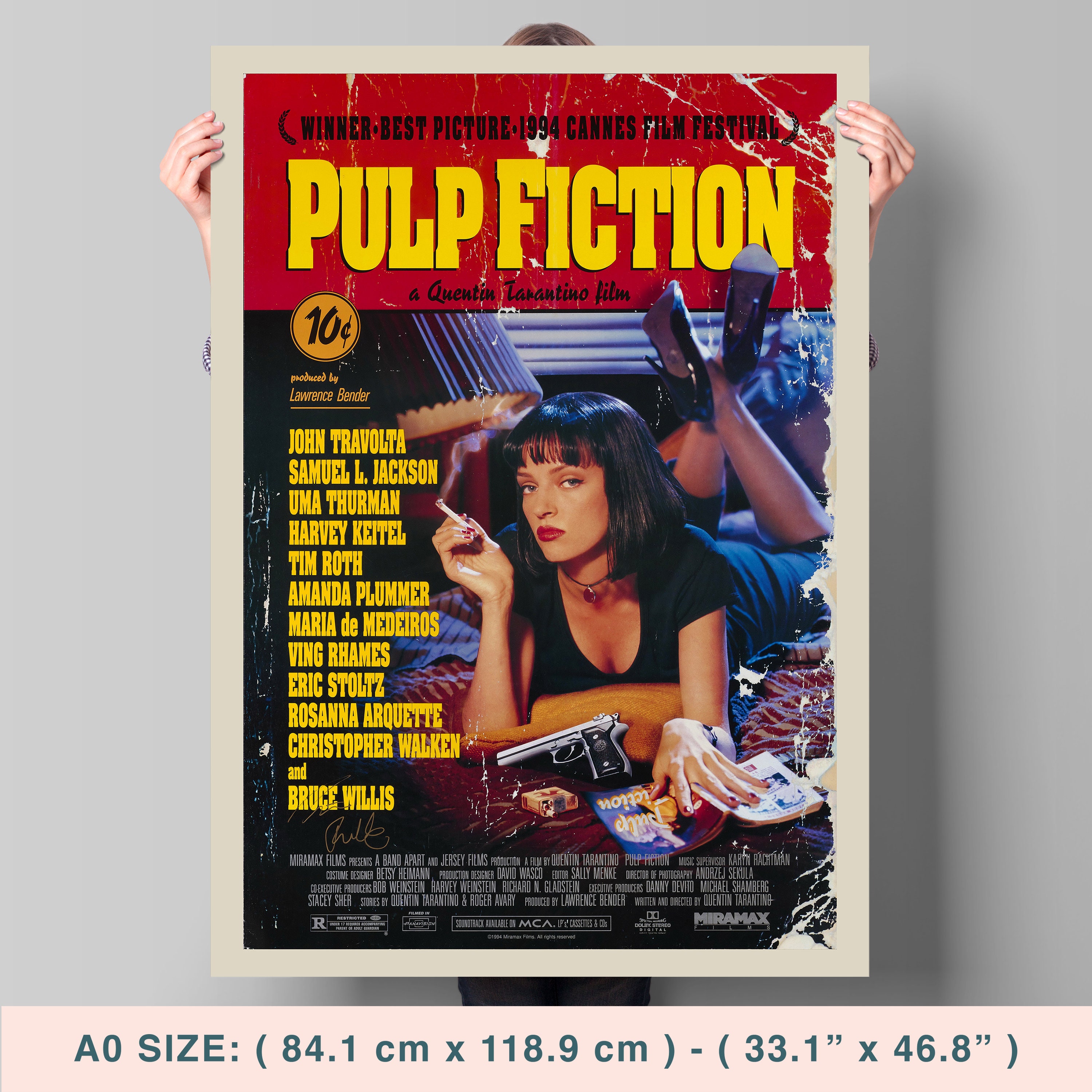 Pulp Fiction, Quentin Tarantino, John Travolta, Uma Thurman, 1994