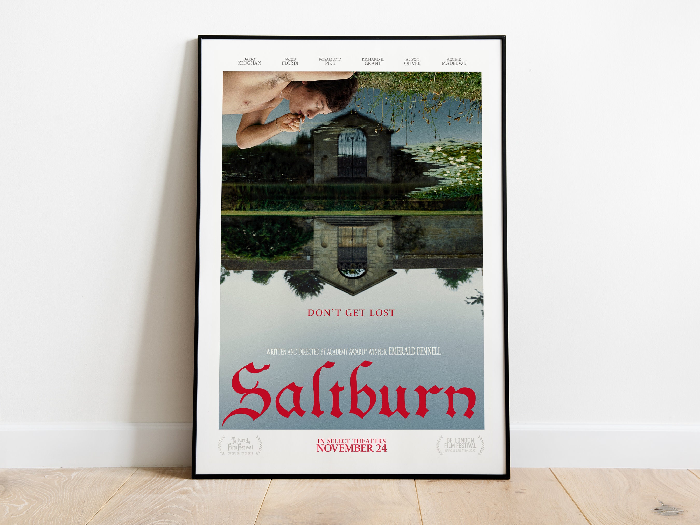 Saltburn Movie Poster, Saltburn 2023 Classic Movie Poster sold by