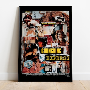Chungking Express, Wong Kar-wai, 1994 - Póster de película retro HQ, papel semibrillante premium