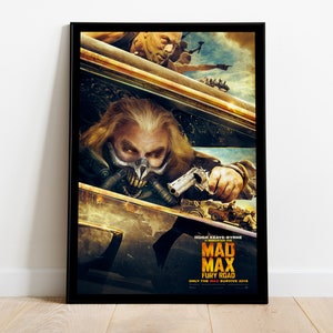 Mad Max: Fury Road, George Miller, 2015 - Poster di film vintage di alta qualità, carta semilucida premium