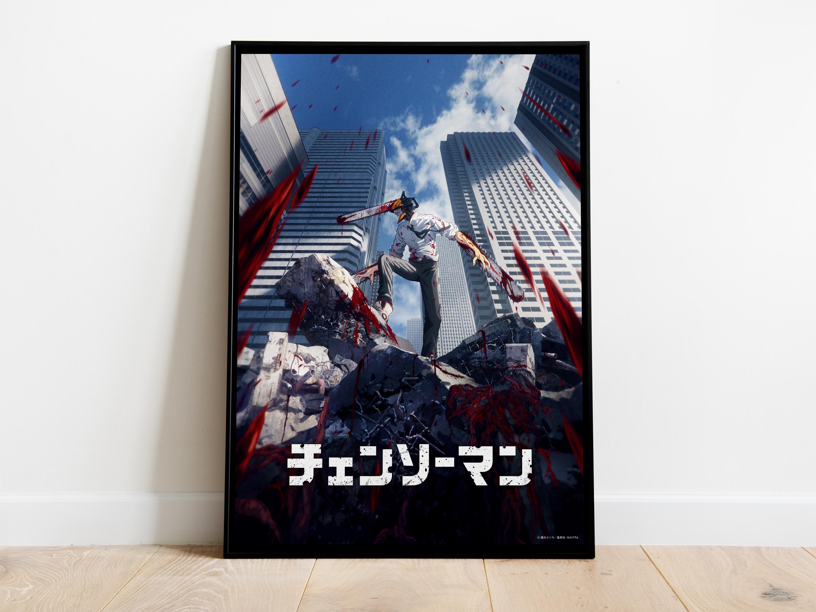 Chainsaw Man, Chensō Man, Tatsuki Fujimoto, 2018 - High Quality Movie Poster, Premium Semi-Glossy Paper