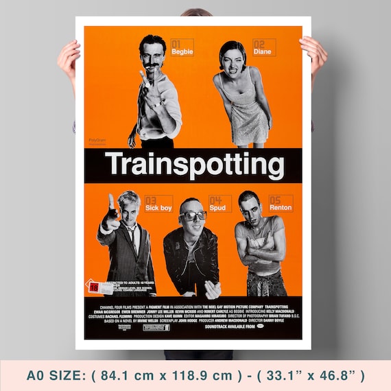 Trainspotting, Danny Boyle, Ewan Mcgregor, 1996 - Vintage Retro