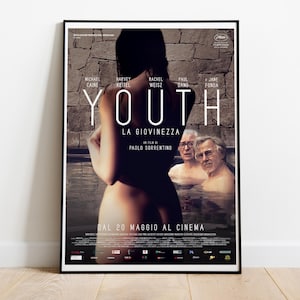 Youth, Paolo Sorrentino, 2015, Poster cinematografico di alta qualità, carta semi-lucida di alta qualità