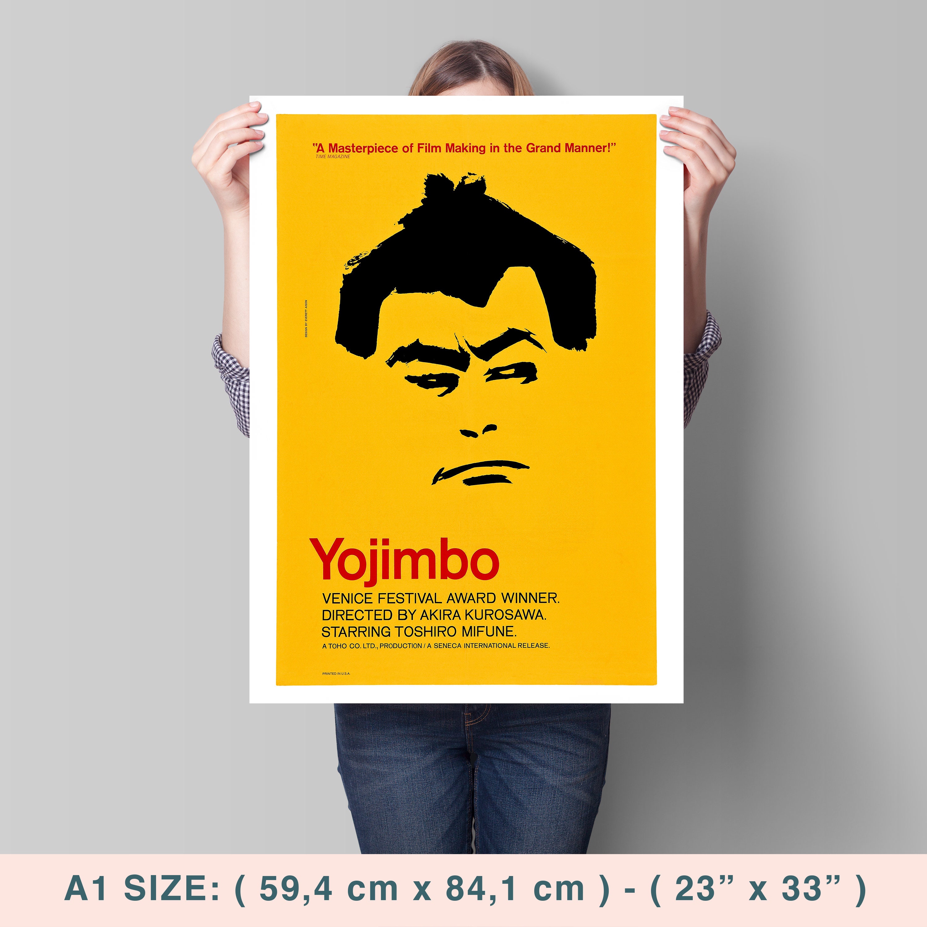 Amazon.co.jp: 用心棒Yojimbo 映画ポスター 印刷 ポスター