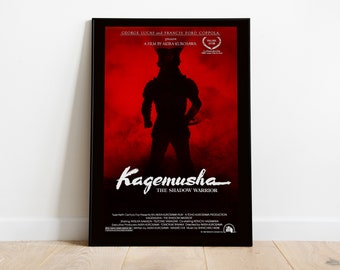 影武者 1980年 日本映画オリジナルポスター 黒澤明 - Etsy 日本