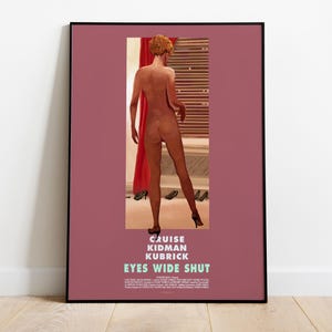 Eyes Wide Shut, Stanley Kubrick, 1999 - Poster di film d'arte alternativa, carta semi-lucida di alta qualità