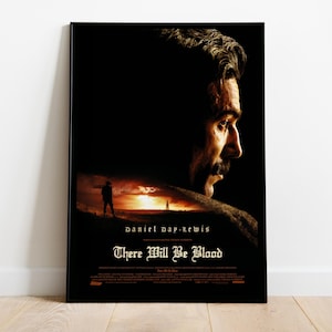 There Will Be Blood, Paul Thomas Anderson, Daniel Day-Lewis, Paul Dano, 2007 - High Quality Movie Poster, Premium Semi-Glossy Paper