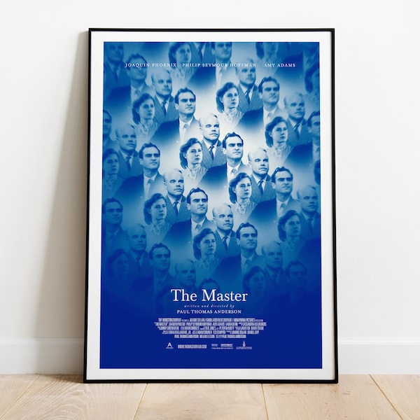 The Master, Paul Thomas Anderson, Joaquin Phoenix, Philip S. Hoffman, 2012 - High Quality Movie Poster, Premium Semi-Glossy Paper