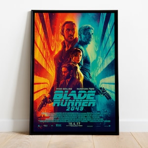 "Blade Runner 2049 - Denis Villeneuve & Harry; Gosling - ""Quinnite 2017"" - lobendes, hochaufgelöstes Poster zum Film."
