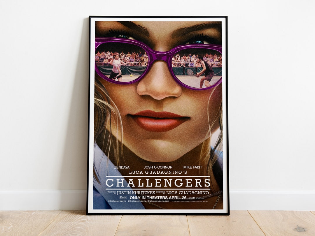 Challengers, Luca Guadagnino, Zendaya, 2024 - lobendes Filmposter