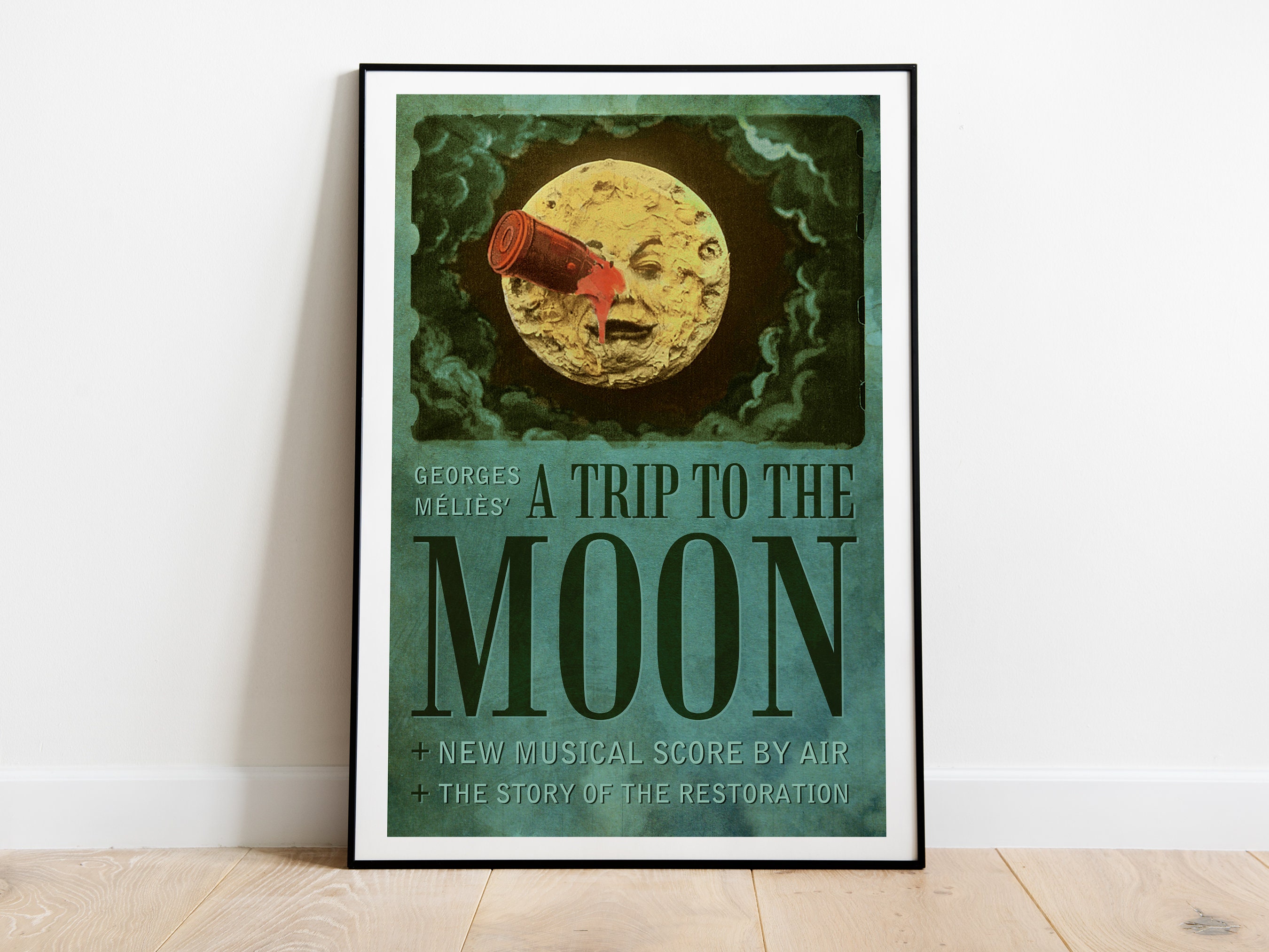 A Trip to the Moon Poster, Melies, Le Voyage dans la Lune movie poster, Cinema gift, Film Gift, Wall Art, Art, Cute Gift A Trip to the Moon Poster, Melies, Le Voyage dans la Lune movie poster, Cinema gift, Film Gift, Wall Art, Art, Cute Gift