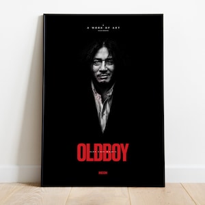 Oldboy, Park Chan-wook, 2003 - Póster de la película HQ, papel semibrillante premium