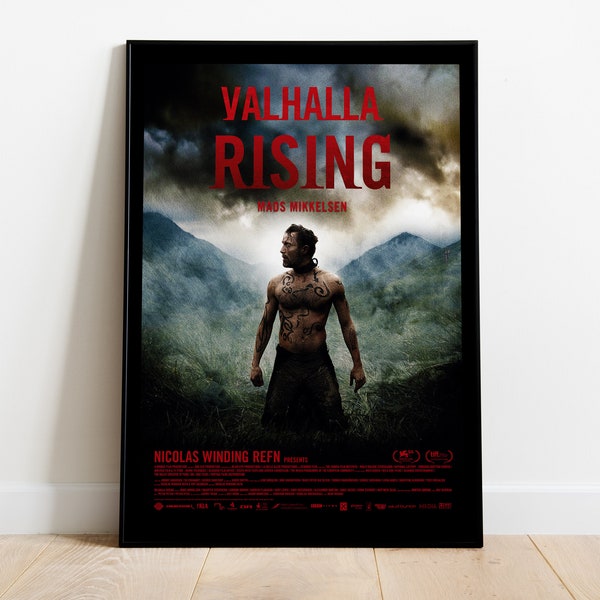 Valhalla Rising, Nicolas Winding Refn, Mads Mikkelsen, 2009 - HQ Movie Poster, Premium Semi-Glossy Paper