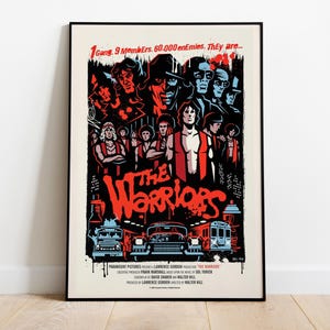 The Warriors, Walter Hill, 1979 - High Quality Movie Poster, Premium Semi-Glossy Paper