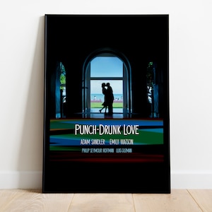Punch-Drunk Love, Paul Thomas Anderson, Adam Sandler, Emily Watson, 2022 - Hochwertiges Filmplakat, Premium-Halbglanzpapier