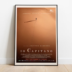 Io capitano, Me Captain, Matteo Garrone, 2023 - Poster del film HQ, carta semilucida Premium