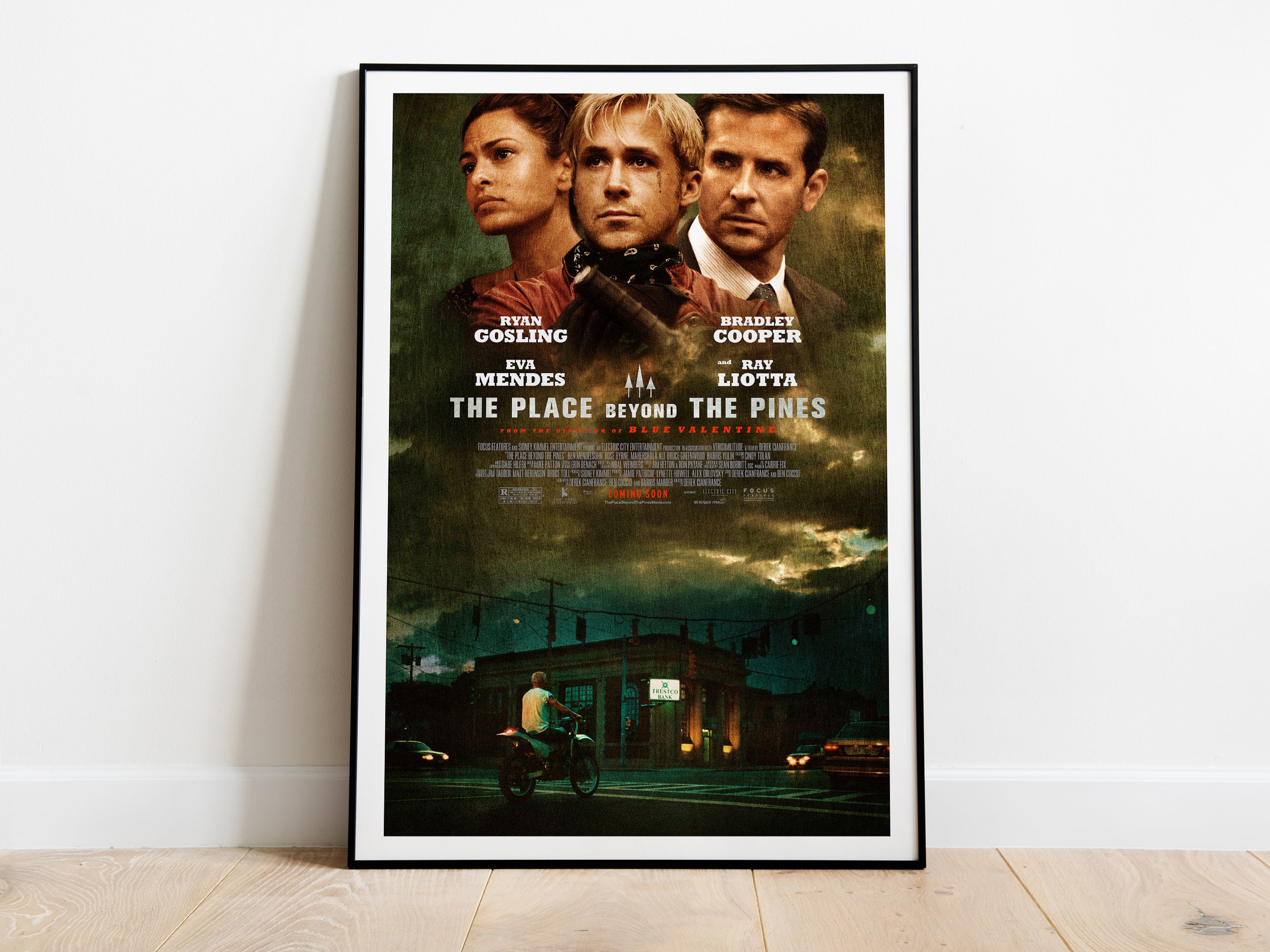 The Place Beyond the Pines, Derek Cianfrance, Ryan Gosling, Eva Mendez, 2012 - HQ Movie Poster, Premium Semi-Glossy Paper