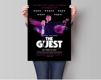 The Guest, Adam Wingard, Dan Stevens, 2014 HQ Movie Poster