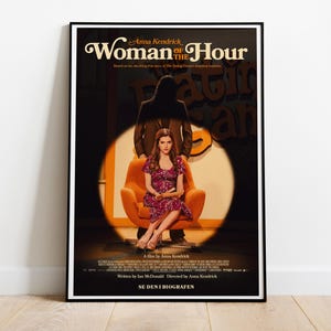 Donna dell'ora, Anna Kendrick, 2023 - Poster cinematografico HQ, carta semi-lucida di alta qualità