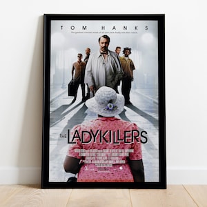 The Ladykillers, Joel i Ethan Coen, Tom Hanks, 2004 - Plakat filmowy wysokiej jakości, papier półbłyszczący premium