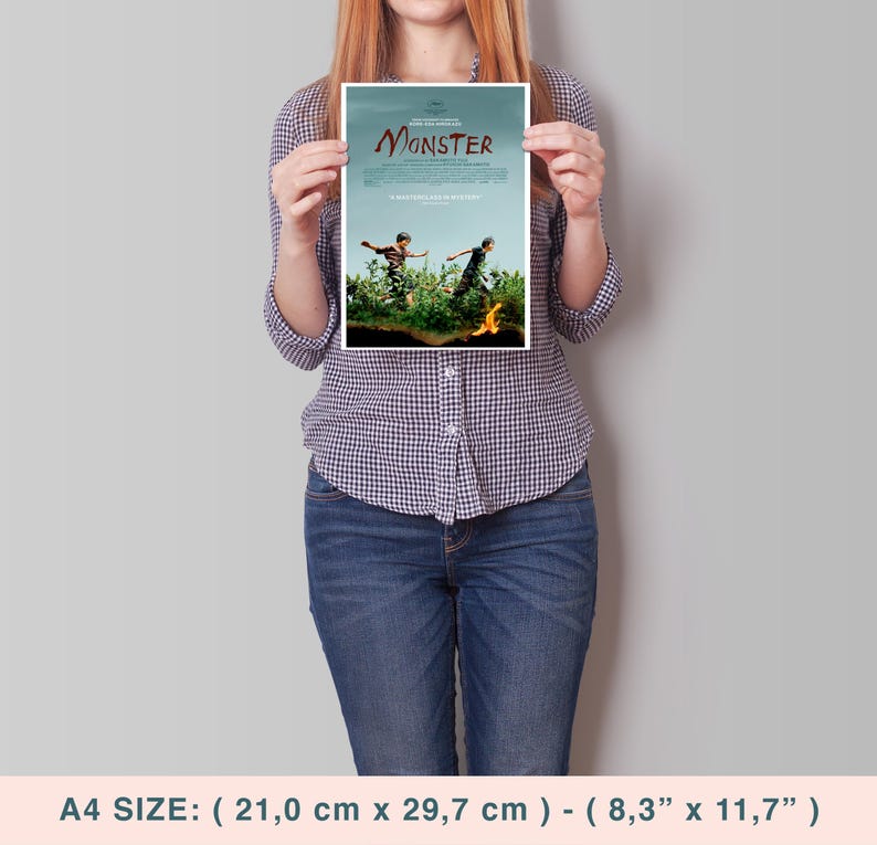 Monster, Hirokazu Kore-eda, 2023 - High Quality Vintage Movie Poster ...