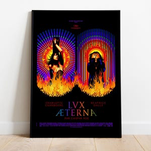 Lux Æterna, Gaspar Noé, 2019 - High Quality Movie Poster, Premium Semi-Glossy Paper