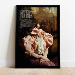 Poor Things, Yorgos Lanthimos, Emma Stone, Mark Ruffalo, Willem Dafoe, 2023 - High Quality Movie Poster, Premium Semi-Glossy Paper