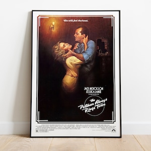 El cartero siempre llama dos veces, Tay Garnett, Jack Nicholson, 1946 - Póster de película retro vintage, papel semibrillante premium