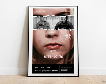 Buffalo '66, Vincent Gallo, Christina Ricci, 1998 - High Quality Movie Poster, Premium Semi-Glossy Paper