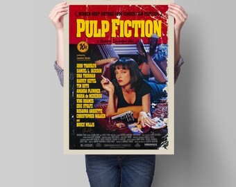 90s デッドストックPULP FICTION 大判ポスター Pulp Fiction Movie Poster 1994 1 Sheet (27x41)