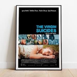Die Jungfrau Selbstmorde, Sophia Coppola, 1999 - Hochwertiges Kinofilmplakat, Premium-Halbglanzpapier
