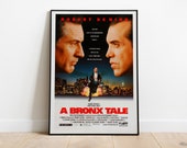 'A Bronx Tale' Movie Poster – Robert De Niro – Premium Quality, Made In USA