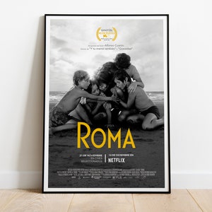 Roma, Alfonso Cuarón, 2018 - Locandina del film, carta semilucida premium