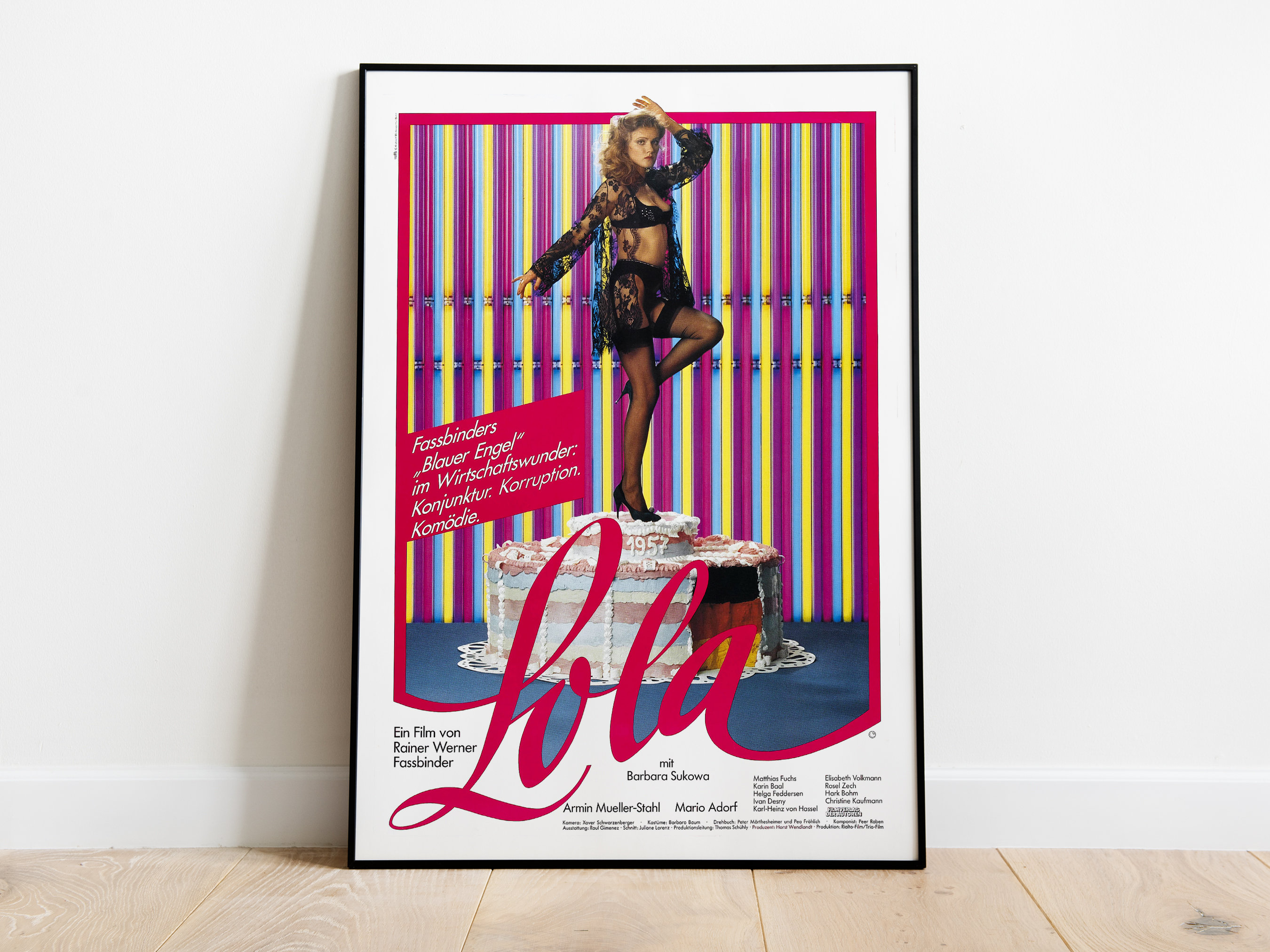 Lola, Rainer Werner Fassbinder, 1981 Vintage Retro Movie Poster, Premium  Semi-glossy Paper - Etsy