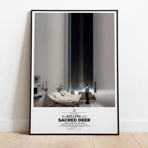 The Killing of a Sacred Deer, Yorgos Lanthimos, Colin Farrell, Nicole Kidman, 2017 - Poster del film HQ, carta semi-lucida premium