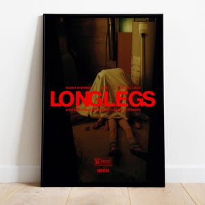 Longlegs, Osgood Perkins, Maika Monroe, Nicolas Cage, 2024 - Poster del film HQ, carta semi-lucida di alta qualità